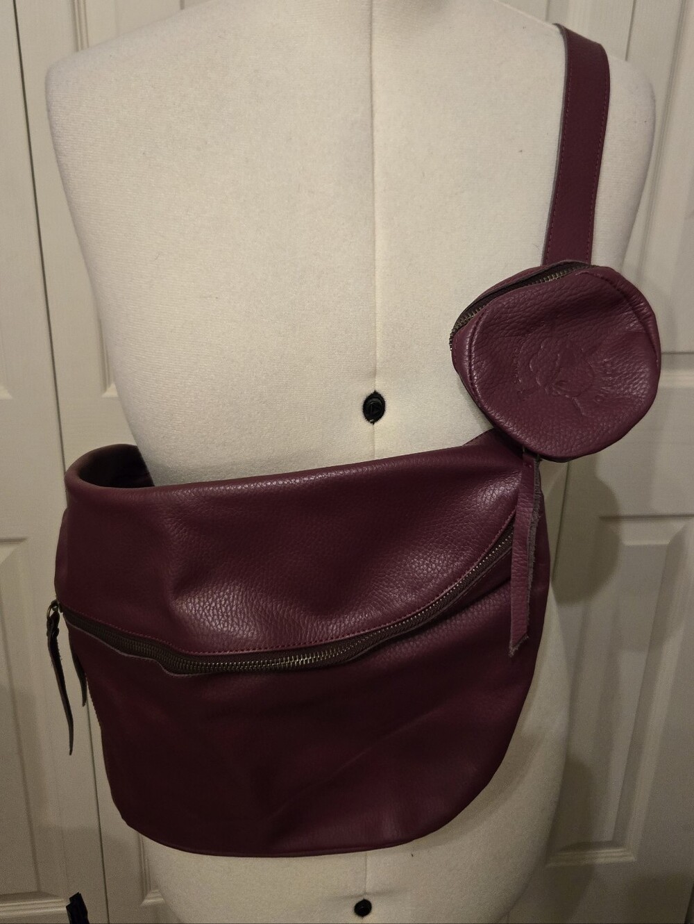 Spincycle Yarns Leather Bag